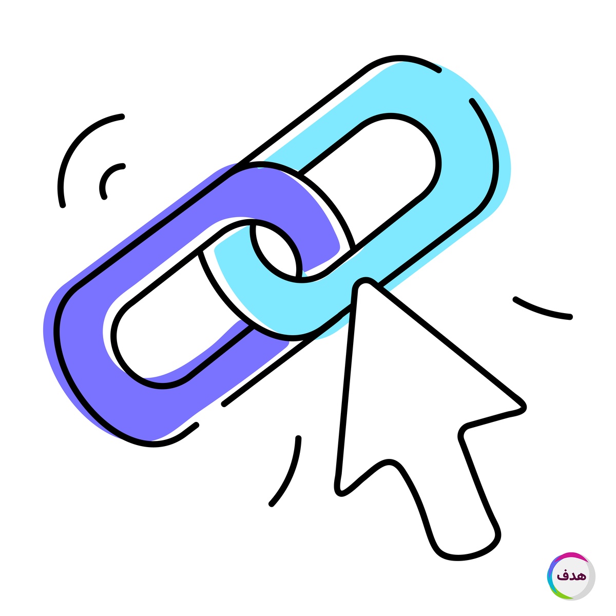 توزیع طبیعی و تدریجی لینک‌ها